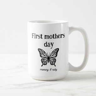 Erstes Muttertag-Mama-Skript individuell Kaffeetasse