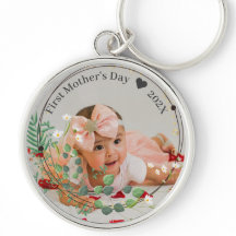 Erstes Muttertags-Custom-Babysfoto | Mit Jahr