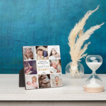 Erstes Muttertags-Personal-Fotoplakettengeschenk
