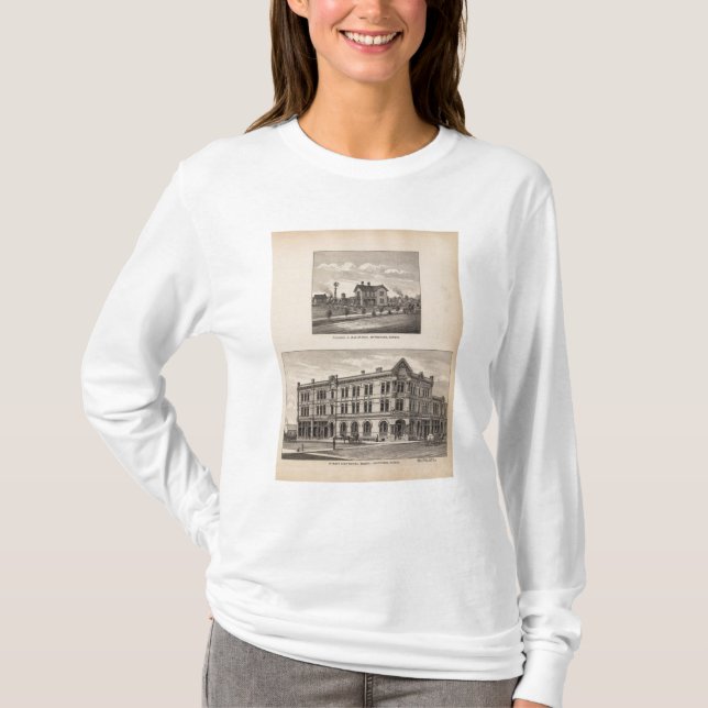 Erstes National Bank, Kansas T-Shirt (Vorderseite)