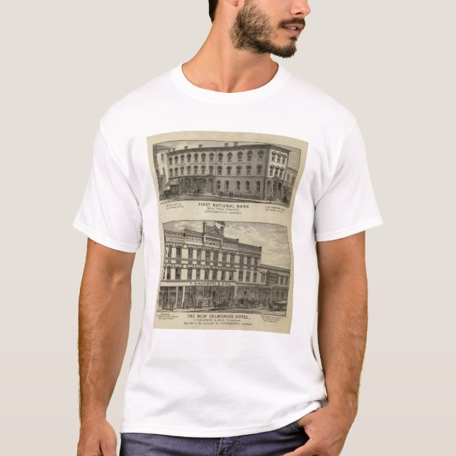 Erstes National Bank T-Shirt (Vorderseite)