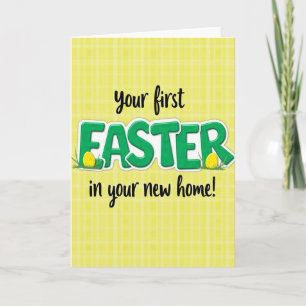 Erstes Ostern in Ihrem neuen Zuhause Karte
