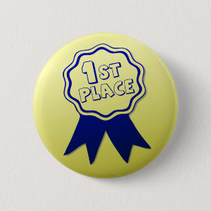 Erstes Platz-Preis-Knopf-Button Button