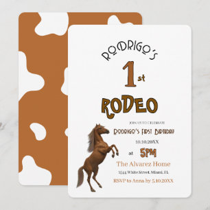 Erstes Rodeo Einladung