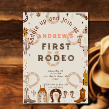 Erstes Rodeo Hufeisenmuster Land