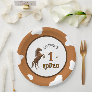Erstes Rodeo Pappteller