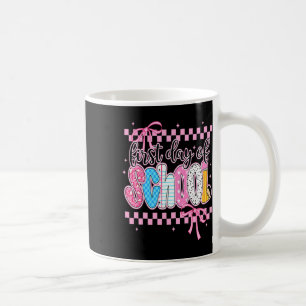 Erstes Schultag Blumenstrauß für Lehrer Kaffeetasse