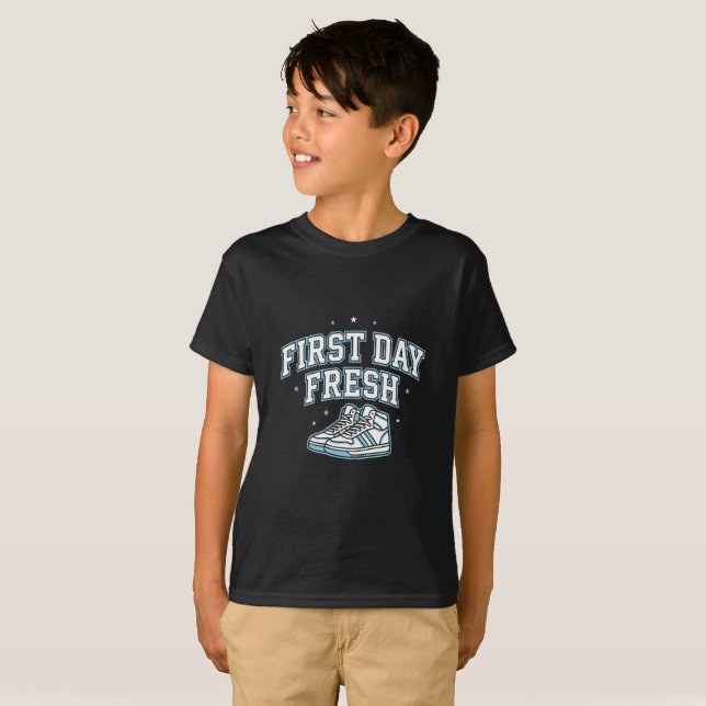 Erstes Schultag-Shirt - School Drip Tee (Vorne ganz)