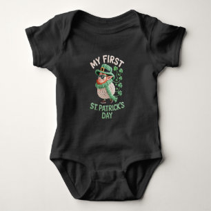 Erstes St. Patricks Day Irisches Baby Strampler