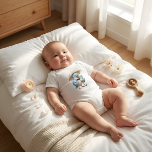 Erstes Vatertags Süßer Vogel Baby Bodysuit Strampler