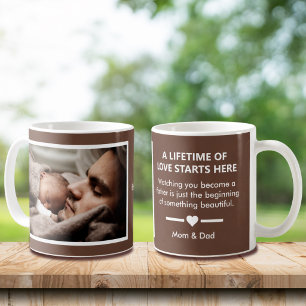 Erstes Vatertagsgeschenk für den Sohn von den Elte Kaffeetasse