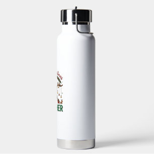 Erstes Weihnachten als Bruder Gnom Rentierschlitte Trinkflasche