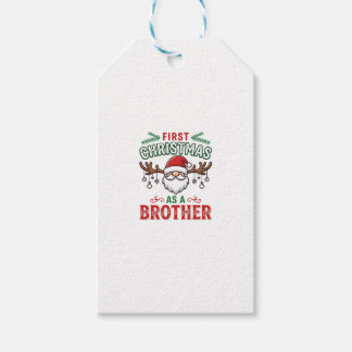 Erstes Weihnachten als Bruder Santa Gnome Geschenkanhänger