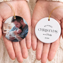 Erstes Weihnachten als Daddy Einzelbild Name