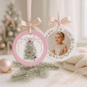 Erstes Weihnachten als Großeltern Keramik Ornament