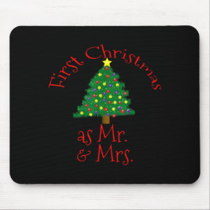 Erstes Weihnachten als Herr und Frau - Passende Ne Mousepad