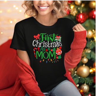Erstes Weihnachten als Mama T-Shirt