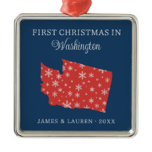 Erstes Weihnachten als Paar in Washington USA Bund