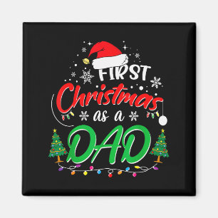 Erstes Weihnachten als Papa Neuer Daddy 1. Weihnac Magnet