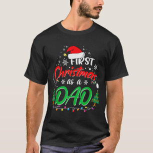 Erstes Weihnachten als Papa Neuer Daddy 1. Weihnac T-Shirt