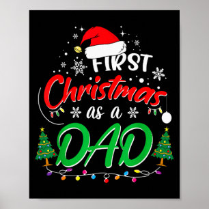 Erstes Weihnachten als Papa Neuer Papa 1. Weihnach Poster