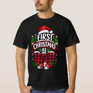Erstes Weihnachten als Papa - Süßer neuer Papa T-Shirt