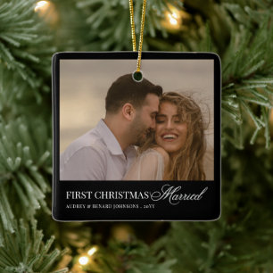 Erstes Weihnachten als Verheiratete Skript Neuverm Keramikornament