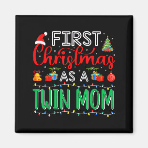 Erstes Weihnachten als Zwillingsmutter Familien-Ma Magnet