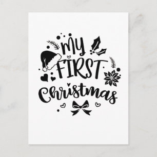 Erstes Weihnachten der Babys passende Familie 