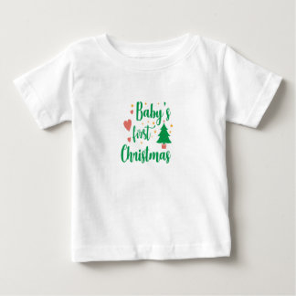 Erstes Weihnachten für das Baby  T-shirt