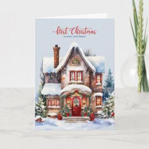 Erstes Weihnachten in Ihrem neuen Zuhause Verschne