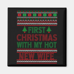 Erstes Weihnachten mit meiner heißen neuen Frau Lu Magnet