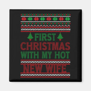 Erstes Weihnachten mit meiner heißen neuen Frau Lu Magnet