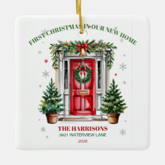 Erstes Weihnachten Neues Haus Ornament