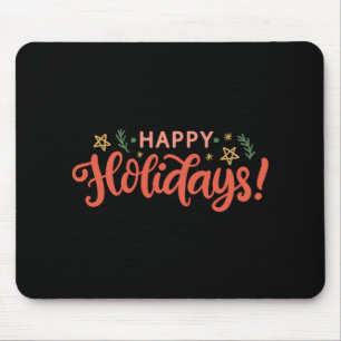 Erstes Weihnachten Süße Tier Buchstaben Jungen Nam Mousepad