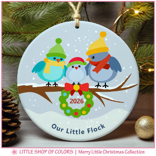 Erstes Weihnachten unseres Babys Unser kleiner Sch Keramik Ornament
