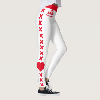 Erstes Weihnachten Verheiratet Weiß Spanisch Rot L Leggings