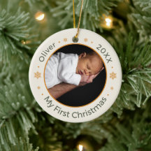 Erstes Weihnachtsbaby Name Foto & Datum