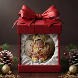 Erstes Weihnachtsbaumanhänger für das Baby Keramik Ornament
