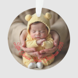 Erstes Weihnachtsbaumanhänger für das Baby Ornament