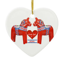 Erstes Weihnachtszusammen datiertes Schwede Dala