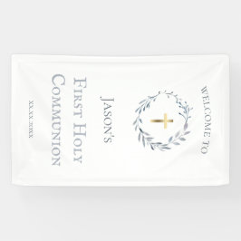 erstes Zeichen der Heiligen Kommune Banner