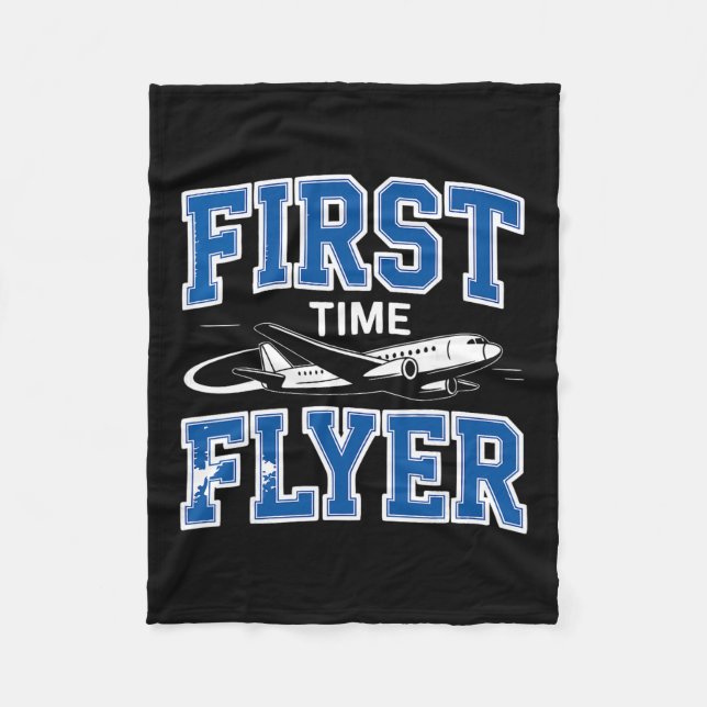 Erstflug Erster Flug  Fleecedecke (Vorderseite)