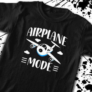 Erstflug - Flug mit oder ohne Kinder - Flugzeugmod T-Shirt