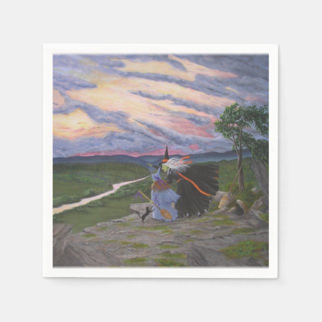 "Erstflug!" Serviette (Vorderseite)