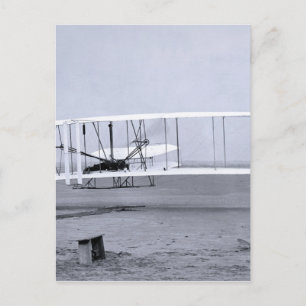 Erstflug von Wright Brothers 1903 Postkarte