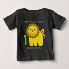 Erstgeburt des niedlichen Löwen Baby T-shirt
