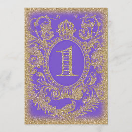 Erstgeburt einmal auf Zeitdruckerin Lila 3 Einladung