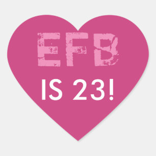 Erstgeburtenheftsticker Herz-Aufkleber