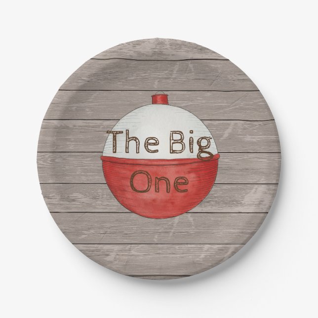 Erstgeburtenpapier-Platte für den Fischfang Pappteller (Vorderseite)